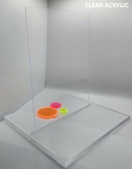 CAST ACRYLIC PLEXIGLASS CLEAR SHEET BLOCK SLAB 3/4″ 24″ x 48″
