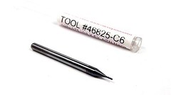Harvey Carbide Corner Radius End Mill 0.025″ 3FL 0.004″ Radius 46825-C6