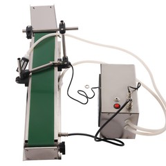 Conveyor Belt Single Head Liquid Filling Device Cans Bottles Filler Automatic