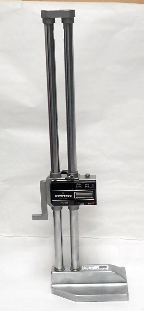 MITUTOYO 192-606 DIGIMATIC ELECTRONIC HEIGHT GAGE RANGE 18in, 450mm
