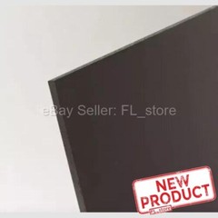 High Density Polyethylene Black Plastic Sheet 1/4″ Thick x 48″ L X 12″ W HDPE