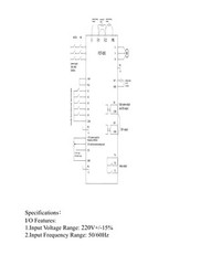 VFD 15 Kw 220 V Single Phase To 380/480 V 3 Phase 50/60 Hz 0-500 Hz