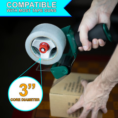 108 Rolls 2″x110yd Shipping Depot Carton Sealing Clear Packing Tape 1.6mil