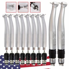 10 NSK Style Dental High Speed Turbine Handpiece with Quick Coupler Swivel 4Hole