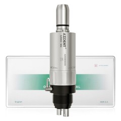 Dental Low Speed Handpiece Air Motor 4 Hole Gear Ratio 1:1 Direct Drive 20000RPM