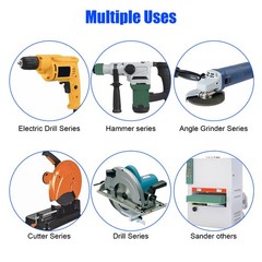 120×12 Sizes Universal Carbon Brushes Graphite Motor Brush for Drill Grinder Saw