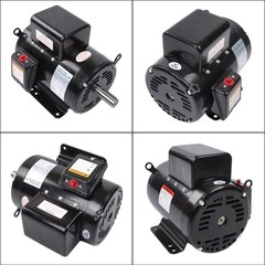 Compressor Motor 5HP Single Phase ODP 184T Frame 208-230V 60Hz Industrial