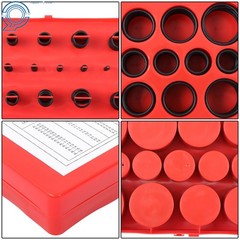 419 Pack Universal O Ring Assortment Set Metric Oil Proof Kit 32 Size O-Ring