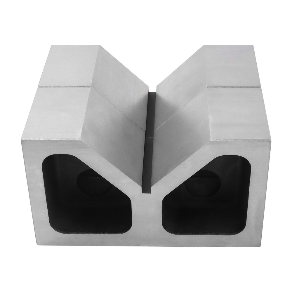 6″x3-1/2″x2-3/8″ Cast Iron V-Blocks Pair, Precision Ground V-Block Set