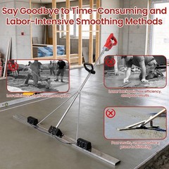 Concrete Vibrating Tool – Electric Cordless Screed Vibratory Kit