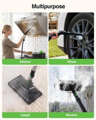 Taskstar Steamer for Cleaning 1.6L Large Tank Household Steam Cleaner 22 Tools