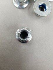 M10-1.25 or 10mm Metric Hex Flange Nylock Nut class 10.9 w/blue 241(10pcs)