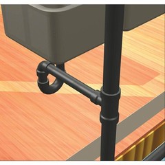 1-1/2 In. X 24 In. Plastic ABS Pipe – Durable and Versatile Piping (2 pack)