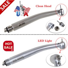 NSK Style Dental Fiber Optic LED E-generator Turbine Handpiece /High Speed 4Hole