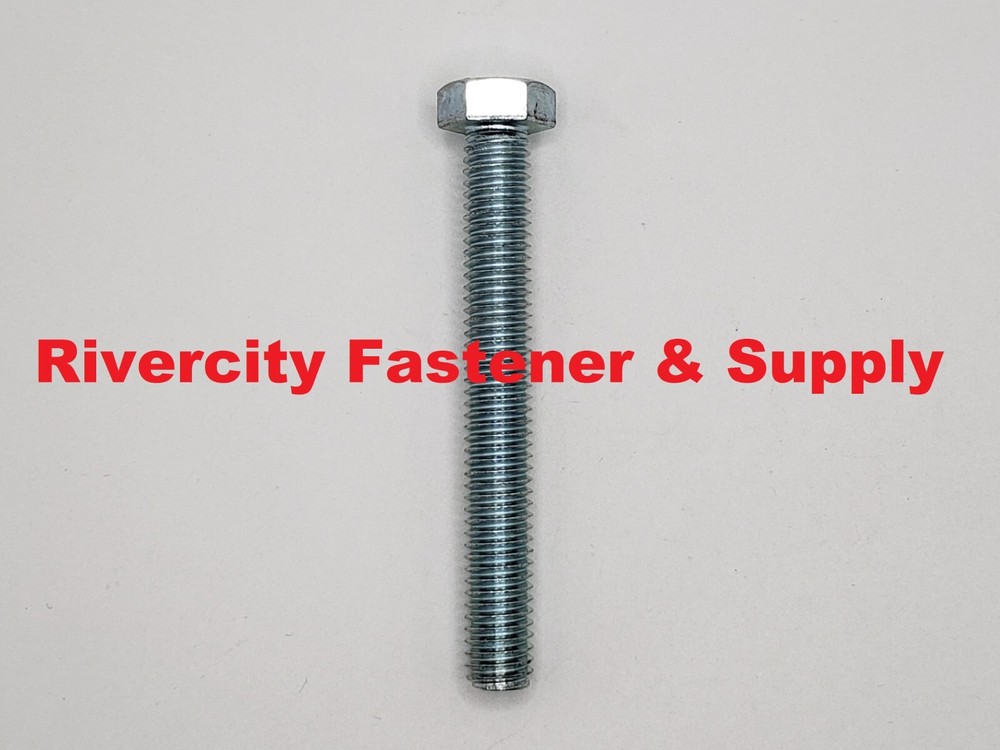 3/8-16×3 Tap Bolts Hex Head Screws 3/8×16 x 3.0 Full Thread 3/8×16 x 3″