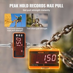 Digital Crane Scale, 2200 lbs/1000 kg, Industrial Heavy Duty Hanging Scale with