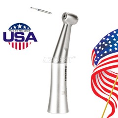 AZDENT Dental Contra Angle Low Speed Handpiece 1:1 Direct Drive 1.6mm FG Burs