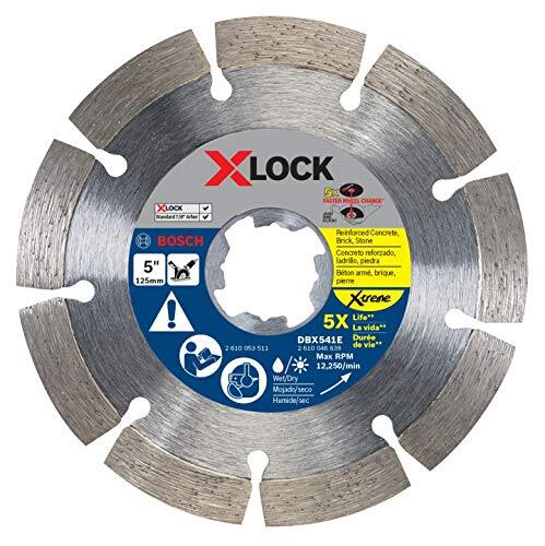 Bosch DBX541E 5 In. X-LOCK Xtreme Segmented Diamond Blade