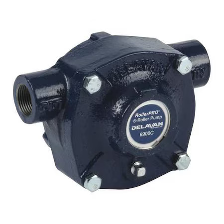 Delavan Fluid Power 6900C Spray Pump, 6-Roller, Housing Cast Iron