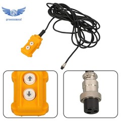 3-in-1 Portable Electric Hoist Winch 1100LB Wired/Wireless Remote Control 1500W