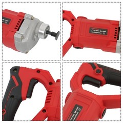 Electric Concrete Vibrator Handheld Concrete Vibrating Tool With 6.6 Feet Shaft