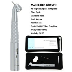 COXO Dental 45° LED High Speed Fiber Optic Turbine Handpiece For KaVo MULTIflex