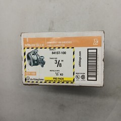 Arlington Industries 841ST-100 SNAP-TITE 3/8 in. Connectors 100 pk. 841ST