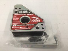 MAG-MATE WS420 Magnetic Welding Square, 45 deg, 90 deg 2MJK2