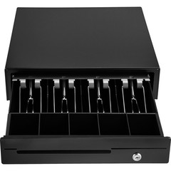 VEVOR Cash Drawer 13″ Cash Register POS System 3 Unlocking Ways RJ11/RJ12 Square