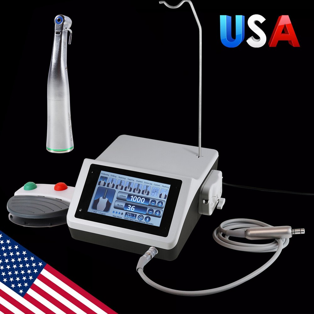 Dental Implant System Motor Physiodispenser Surgical Brushless Motor+20:1 Contra