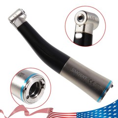 Dental 1:1 Fiber Optic LED Contra Angle Handpiece NSK STYLE YBB