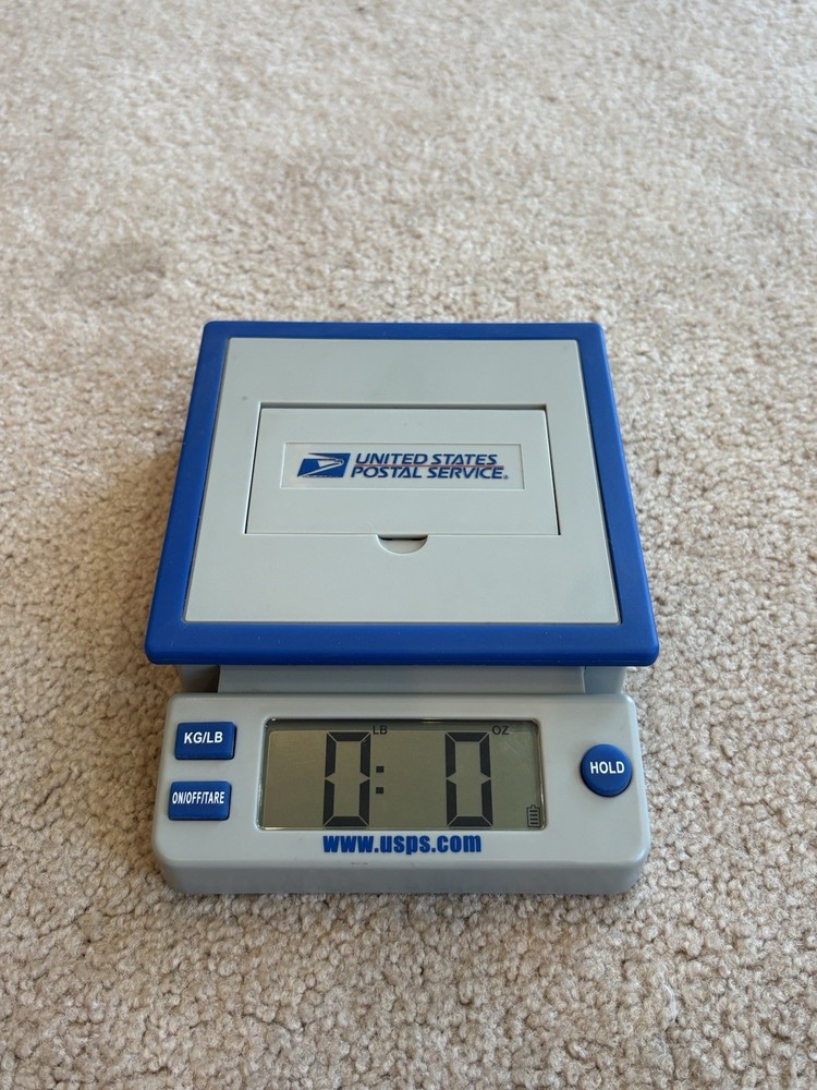 USPS United States Vintage Postal Service 10LB Digital Table Top Scale Tested