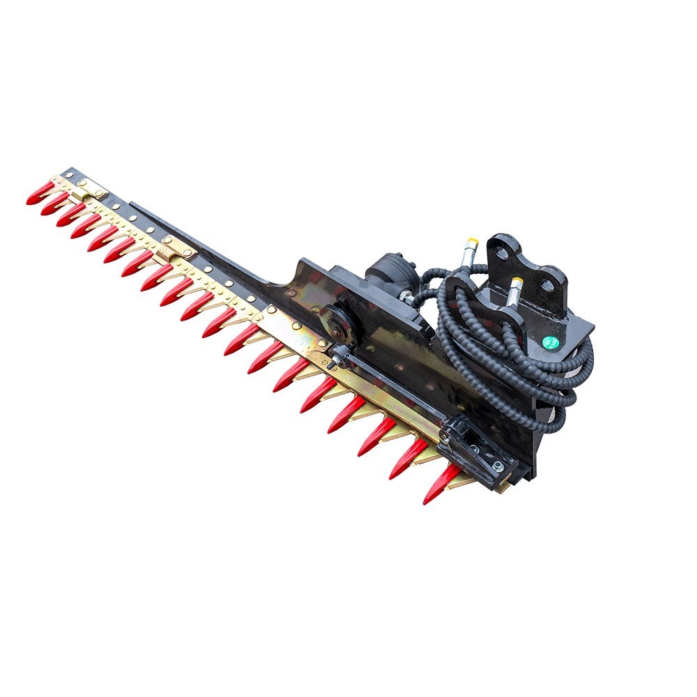 Mini Excavator 0 .8 – 1.5 Ton Hedge Trimmer Grass Cutter Hydraulic Attachment