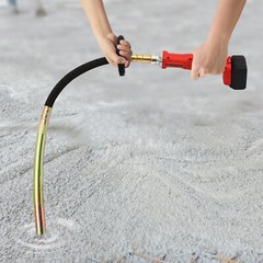Cordless Handheld Concrete Vibrator, Cement Vibrating Tool, Air Bubbles Remover