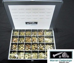 1148 PCS 10.9 Metric & Grade 8 Hex Bolt, Nut & Washer Assortment