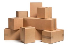 100 Pack Packing Shipping Box 8x6x6 Corrugated Kraft Cardboard Carton Mailers