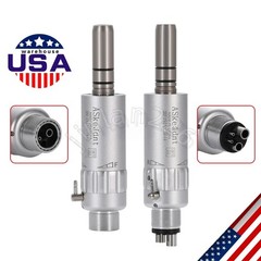 2 HOLES / 4 HOLES Dental Slow Low Speed Handpiece Air Motor E-type ASkeadnt