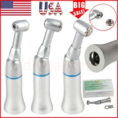 NSK Style Dental Slow Low Speed Contra Angle Handpiece Push Button Attach E-Type