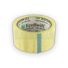 6 ROLLS EcoSwift Carton Sealing Packaging Packing Tape 1.6mil 2 x 55 yard 165 ft