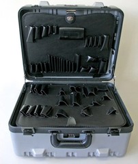 359TG-SGSH – PLATT LUGGAGE – SUPER-SIZE TOOL CASE – GRAY – Interior Dimensions (