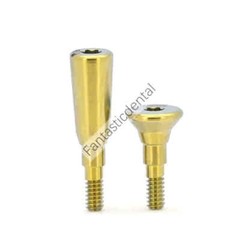 Healing Abutment Cap RC NC Titanium Fit Straumann ITI BLT Regular Narrow Cross