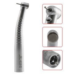 Dental High Speed Handpiece LED Fiber Optic Fit Kavo Coupler 6Holes Push Button