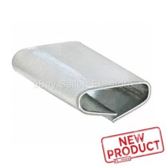 200 PACK 3/4″ Width Strapping Clip Push Seals Steel for Banding Straps Seals NEW