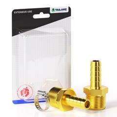 Brass Hose Barb Fitting 3/8 Inch Barb to 1/2 Inch Male NPT …