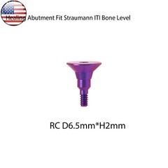 US Healing Cap Abutment RC NC Analog Cover Screw Titanium Fits Straumann ITI BLT