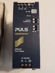 PULS CP20.241 AC-DC Power Supply – 480W – 24 to 28VDC – DIN Rail – Free Shipping