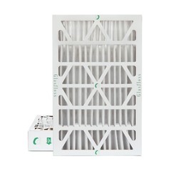 16x25x4 MERV 13 Air Filters by Glasfloss. 2 Pack (Actual Depth: 3-3/4″)
