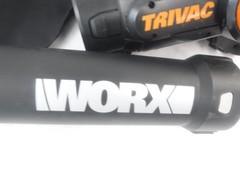WORX Trivac 120V 2.0 600-CFM 70-MPH Corded Electric Handheld Leaf Blower WG512