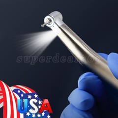 Dental 1:1 LED Fiber Optic Contra Angle Low Speed Handpiece Inner fit NSK E-type