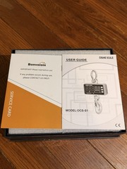 Bonvoisin 1000kg 2000lb Digital Crane Scale Hanging Industrial OCS-S1 Orange New